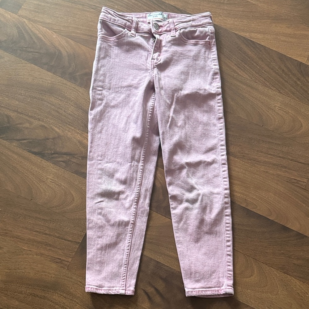 Abercrombie Kids Light Pink Jeans